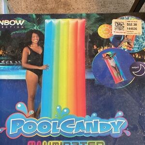 Rainbow Inflatable Pool Float